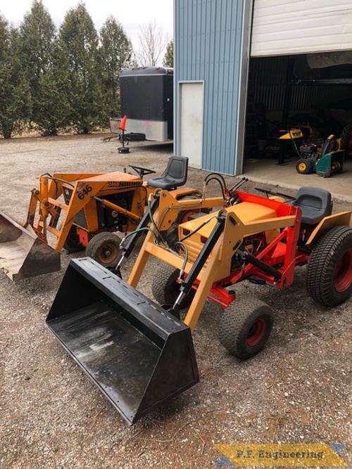 Case 444 garden tractor best sale for sale